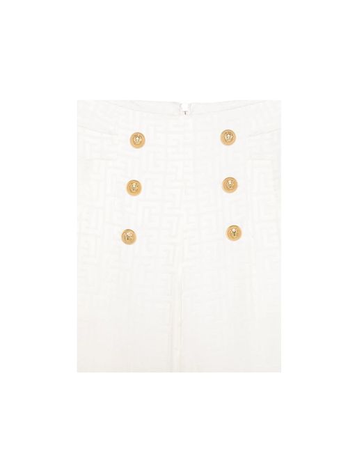 Pantalone, bambina, logato. BALMAIN | BW6C90 S0192102OR